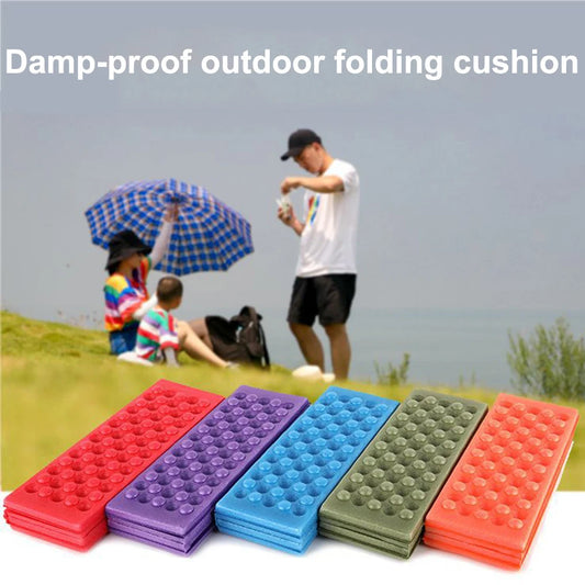 Folding Outdoor Camping Mat Foam XPE Cushion Portable Waterproof Chair Beach Picnic Mat Seat Hiking Fishing Pad Anti-dirty Seat