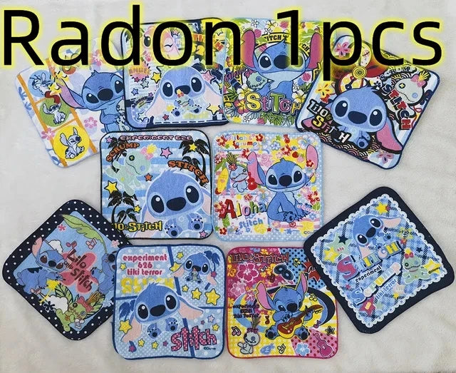 Kawaii Stitch Disney Cartoon Lunch Bag Ice Bag Camping wateproof Thick Waterproof Canvas Lunch Bag Rice Insulation Bag Gifts