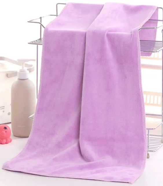 thick Beauty Salon Bath Towel and Face Towel Massage Quick-Dry Special Large Towel Thick Microfiber Absorbent Soft Steaming Tow