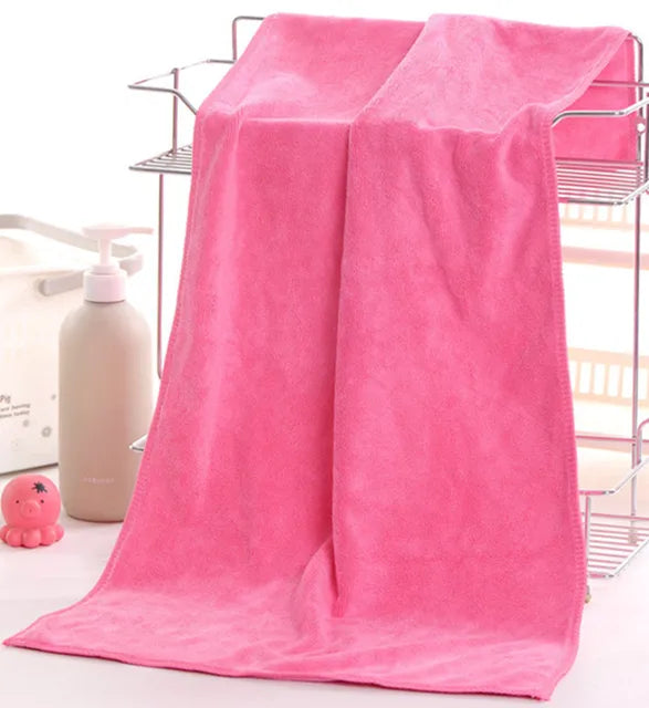 thick Beauty Salon Bath Towel and Face Towel Massage Quick-Dry Special Large Towel Thick Microfiber Absorbent Soft Steaming Tow